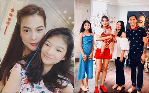 Bé Devon con gái Trương Ngọc Ánh mới 12 tuổi đã cao gần bằng mẹ, không son phấn vẫn xinh xắn rạng ngời