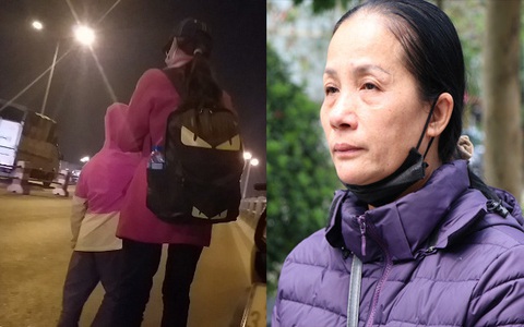 Sau vụ tai nạn khiến cô gái dẫn con ăn xin trên cầu Thanh Trì tử vong, còn lại người mẹ già ôm cháu nhỏ không nơi nương tựa