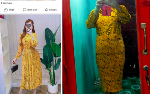 Đặt mua chiếc váy xoè tung đuôi cá 330k, cô gái tá hoả nhận về bộ đầm bó chặt như khúc bánh chưng kèm giấy “bóc phốt” mắc nợ 50 triệu đồng!?