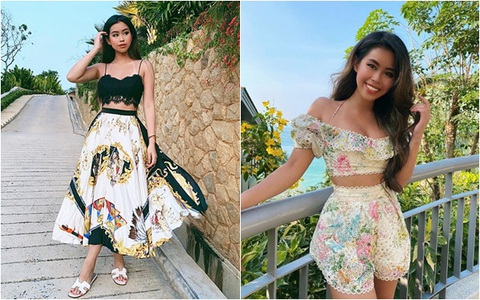 Rich kid Thảo Tiên cùng bạn bè tiệc tùng vui vẻ ở Thái Lan, song dân mạng lại ngưỡng mộ cô nàng bởi việc mặc lại đồ hiệu từ 5 năm trước