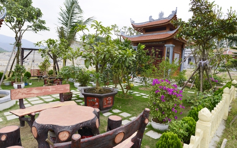 Người Hà Nội chi hàng tỷ đồng xây lăng mộ hoành tráng như biệt thự