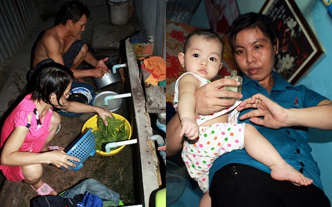 Cảnh sống khổ sở không thể tin nổi: 30 người chung 1 nhà vệ sinh ở xóm trọ công nhân
