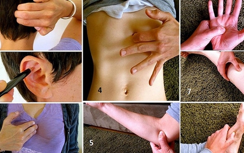 Ấn vào 8 điểm này trên cơ thể bạn sẽ thấy giảm căng thẳng nhanh không ngờ