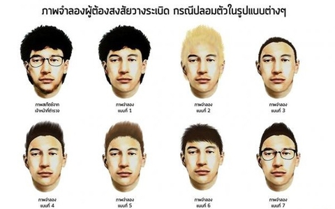 Cư dân mạng sôi sục truy tìm thủ phạm đánh bom tại Bangkok