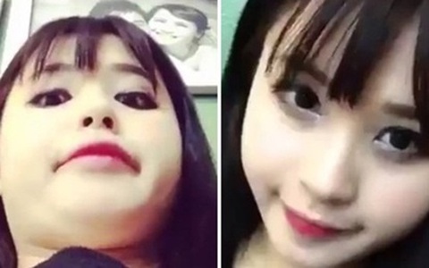 Cô gái gây sốt vì thủ thuật "biến hình" từ xấu thành xinh chỉ trong 13 giây