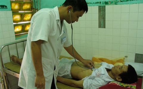 Nghiện rượu, bệnh nhân tim to như “trái bầu”