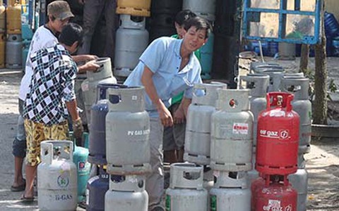 Từ hôm nay, giá gas giảm 31.000-33.000 đồng/bình
