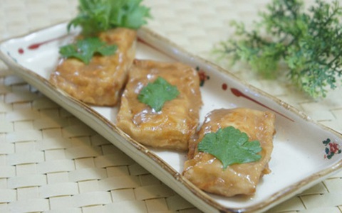 Đậu phù trúc om dầu hào lạ mà quen