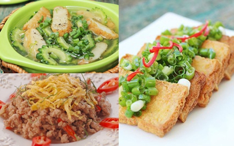 Thực đơn cơm tối nhanh gọn đủ chất với 60.000Đ