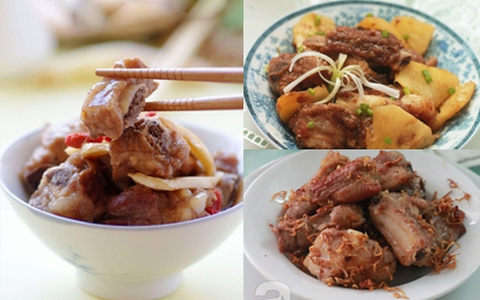 6 món ngon từ sườn nhất định bạn phải thử