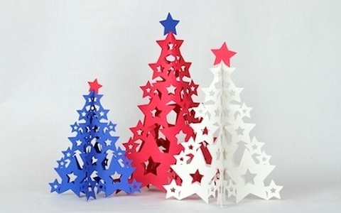 Cách làm cây thông Noel giấy dễ dàng, đẹp mắt