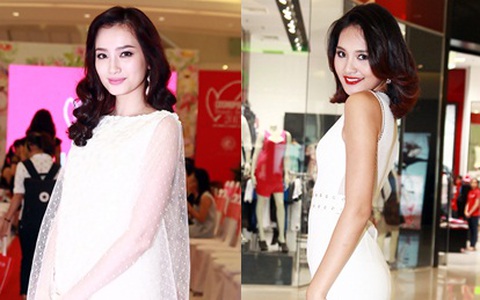 Trúc Diễm dịu dàng, Hương Giang khoe đường cong nóng bỏng