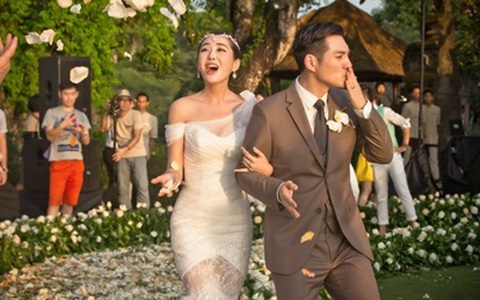 Đám cưới đẹp như mơ của nam diễn viên "Tân Thủy Hử"