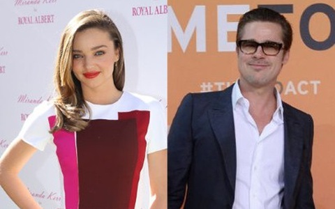 Miranda Kerr phủ nhận hẹn hò với Brad Pitt 