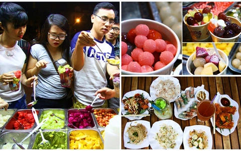Giới trẻ Sài Gòn chết mê với xu hướng ẩm thực mới: Buffet vỉa hè