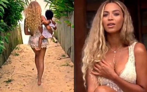 Beyonce bất ngờ tung album "khủng" khoe con gái 1 tuổi
