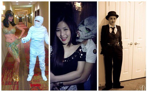 Hình ảnh cực nhắng của "sao" Việt trong mùa Halloween
