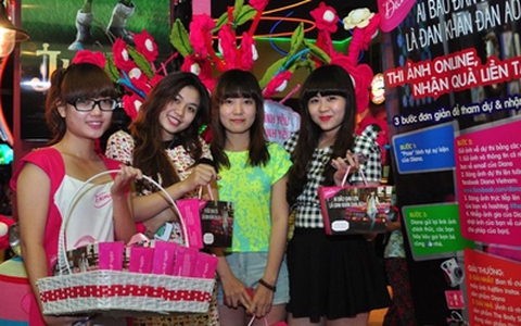 Cụm rạp Megastar rực rỡ sắc len hồng