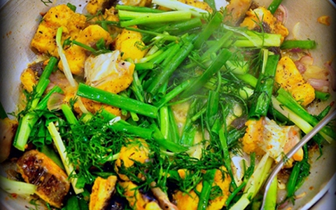 Chả cá Lã Vọng - món ăn đặc trưng của Hà thành