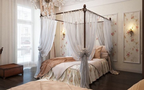 Giường canopy - món nội thất ấn tượng cho phòng ngủ (P.2)
