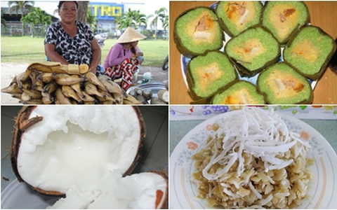 Về quê Ngọc Trinh ăn đặc sản
