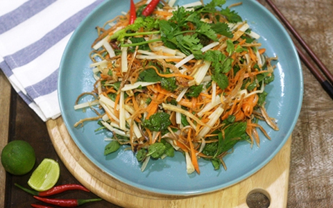 Thêm một món nộm thập cẩm chua giòn ngon khó cưỡng