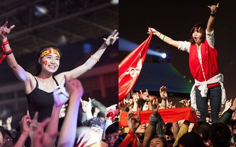 22.000 khán giả HN "cháy" với RockStorm mặc trời lạnh buốt