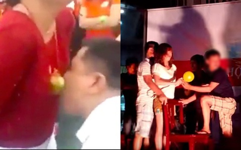Thiếu gì cách tăng tinh thần đồng đội mà cứ phải tìm đủ cách để "cọ quẹt" vào ngực phụ nữ