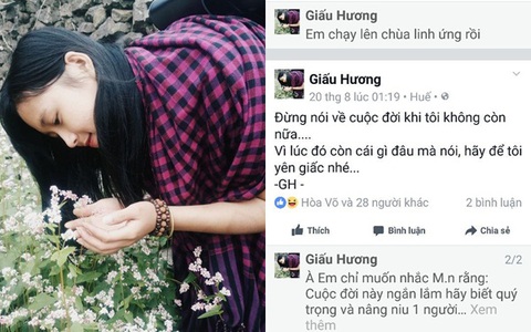 Nữ sinh tử nạn khi đi từ thiện: ‘Dòng chia sẻ như điềm báo trước trên facebook cá nhân’