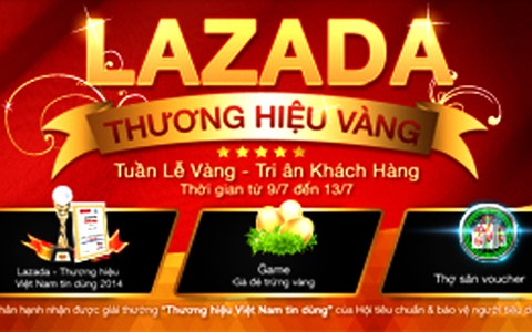 Mua sắm "thả ga" với nhiều ưu đãi tại Lazada