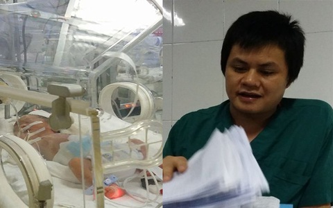 Ca mổ bắt con hy hữu khi mẹ vỡ ối trong lúc đang hôn mê sau tai nạn gãy 18 xương sườn