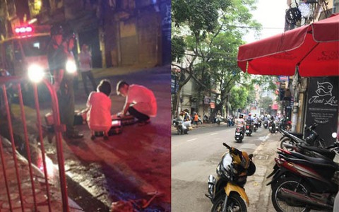 Hà Nội: Áp giải tên trộm về công an phường, nam thanh niên bị truy sát