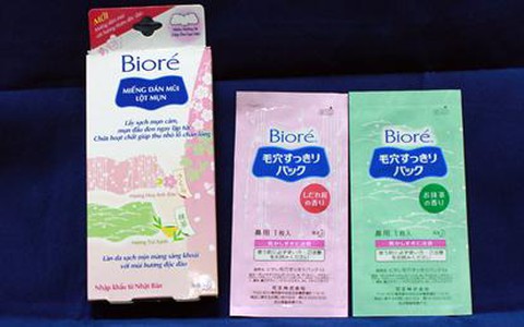 Miếng dán Biore chưa hút sạch mụn