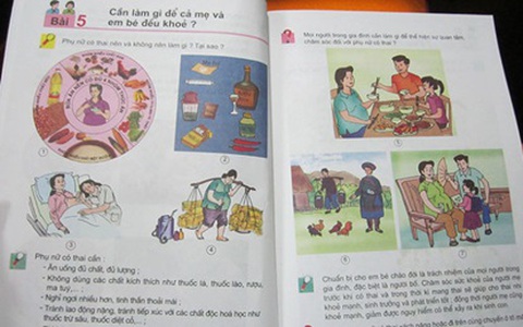 Lớp 5 phải học thuộc lòng về “phụ nữ có thai”