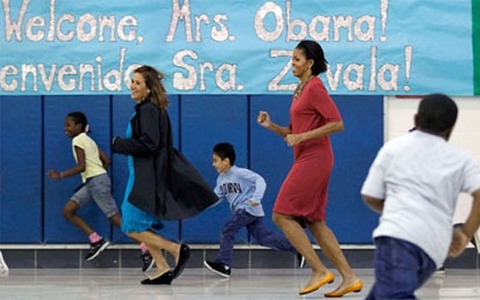 Bí quyết giữ vóc dáng cân đối của Đệ nhất phu nhân Michelle Obama