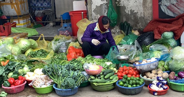 Giá rau củ, thực phẩm ở Hà Nội rục rịch tăng