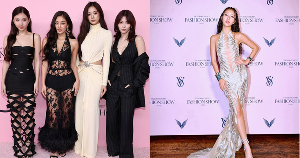 Thảm hồng Victoria's Secret 2025: Twice rúm ró kém sắc, Quỳnh Anh Shyn ...