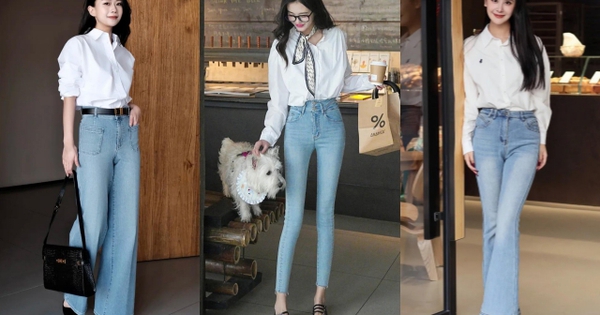 Áo sơ mi + quần jeans: Công thức phối đồ luôn hot bởi sự kinh điển luôn là vĩnh cửu