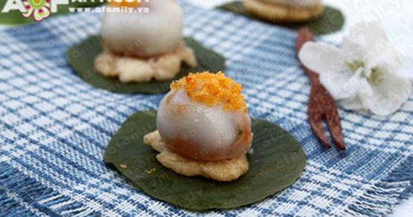 Bánh ram ít - nét tinh tế của ẩm thực Cố Đô