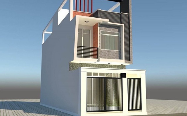 Top 6 mẫu thiết kế nhà 2 tầng có gác lửng 5x10m đẹp mê hồn