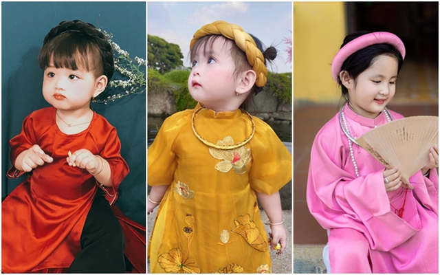 Áo dài mùa đông màu trắng áo váy của người đẹp hoa dành cho trẻ em Trẻ con  - Trung Quốc Váy của cô gái hoa y váy tiệc tùng giá