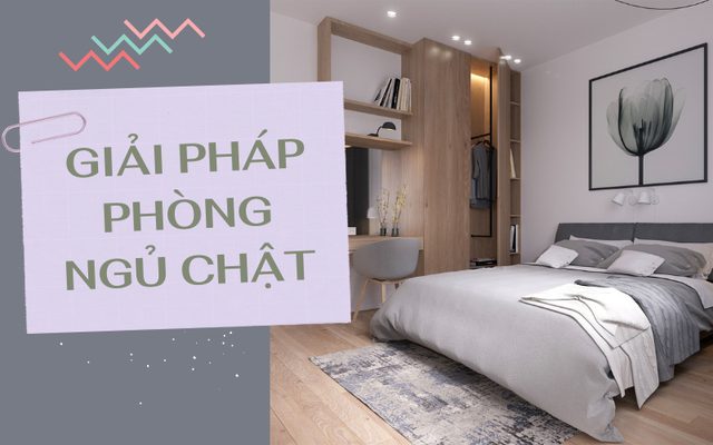 Mách cách thiết kế phòng ngủ 9m² hữu dụng