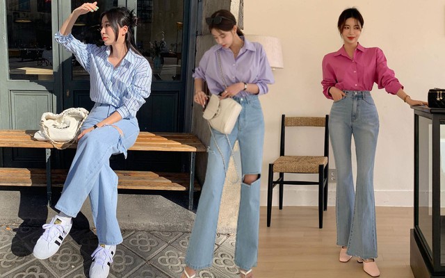 10 Style phối đồ quần jean với áo sơ mi nam phong cách riêng 2022