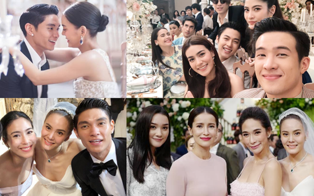 Choáng ngợp hôn lễ mỹ nhân thị phi nhất Thái Lan và chồng kém 10 ...