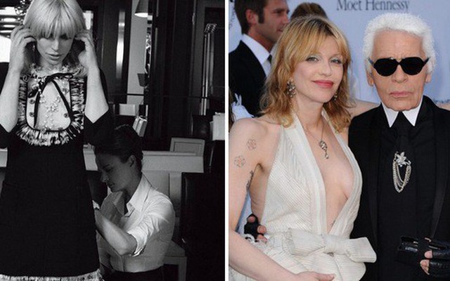 Karl Lagerfeld once called out Courtney Love for wearing fake Chanel