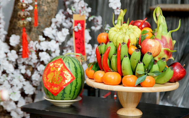 Cách bày mâm ngũ quả hợp phong thủy, mang lại tài lộc cho gia đình dịp năm mới