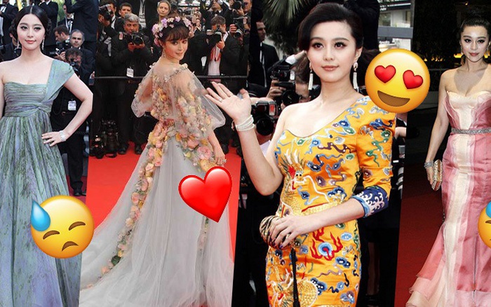 Không mỹ nhân Châu Á nào vượt mặt được Phạm Băng Băng trên thảm đỏ Cannes