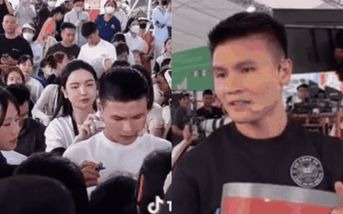 Quang Hải cùng vợ mình - Chu Thanh Huyền đã có màn hội ngộ đầy cảm xúc