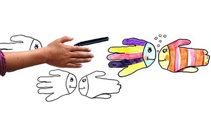 phương pháp học vẽ bàn tay người