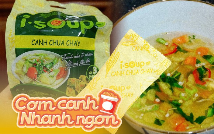 Thử 2 vị mới của "canh lười" 3 phút: Món nghe mỹ miều nhưng hương vị có điểm chưa ưng, loại quen thuộc lại gây bất ngờ